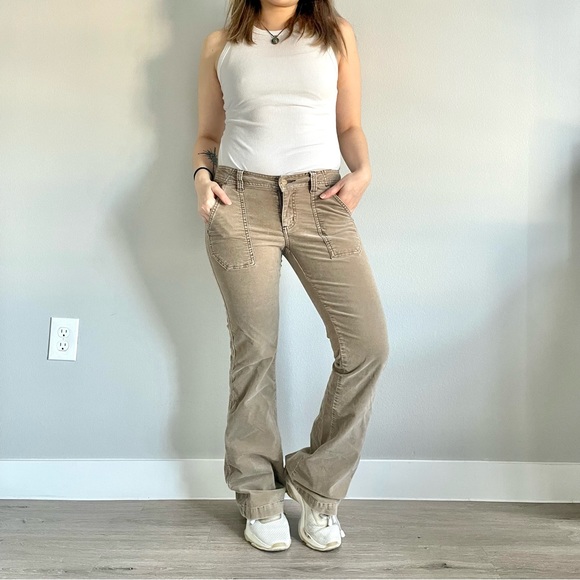 Low rise y2k Cotton Corduroy Pant - Picture 3 of 6